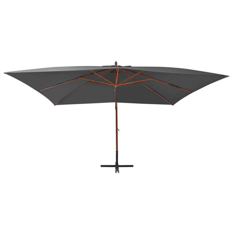galaxy 4m x 3m rectangular cantilever parasol